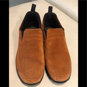 L.L.Bean suede loafers, size 7 1/2 medium.